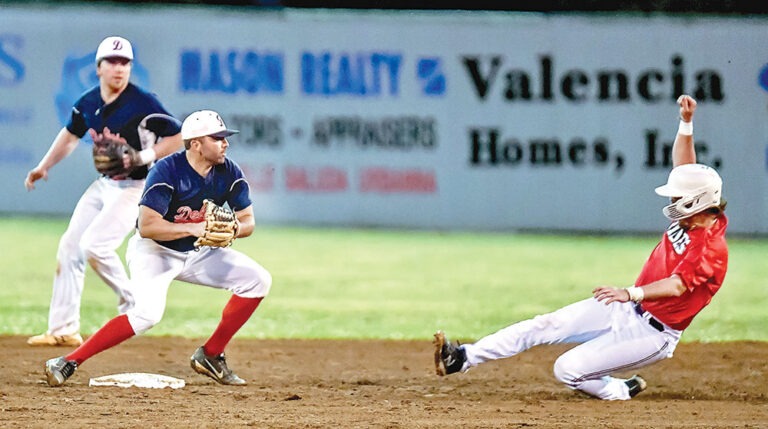 West homers Deltas past Tides in opener