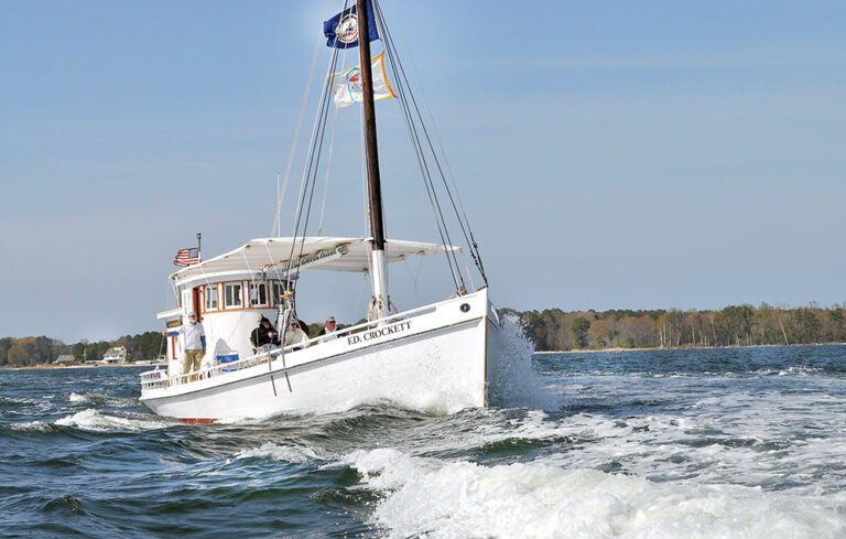 F.D. Crockett birthday party at the Deltaville Maritime Museum