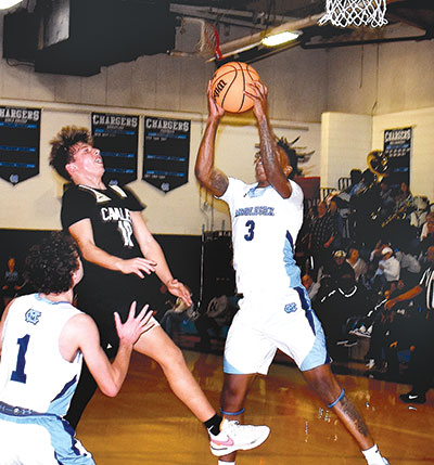 action last week at the Chargers game against King William